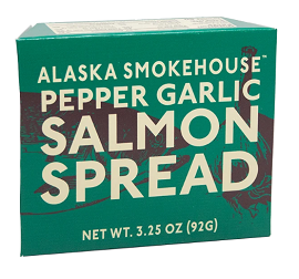 Pepper Garlic Salmon spread
